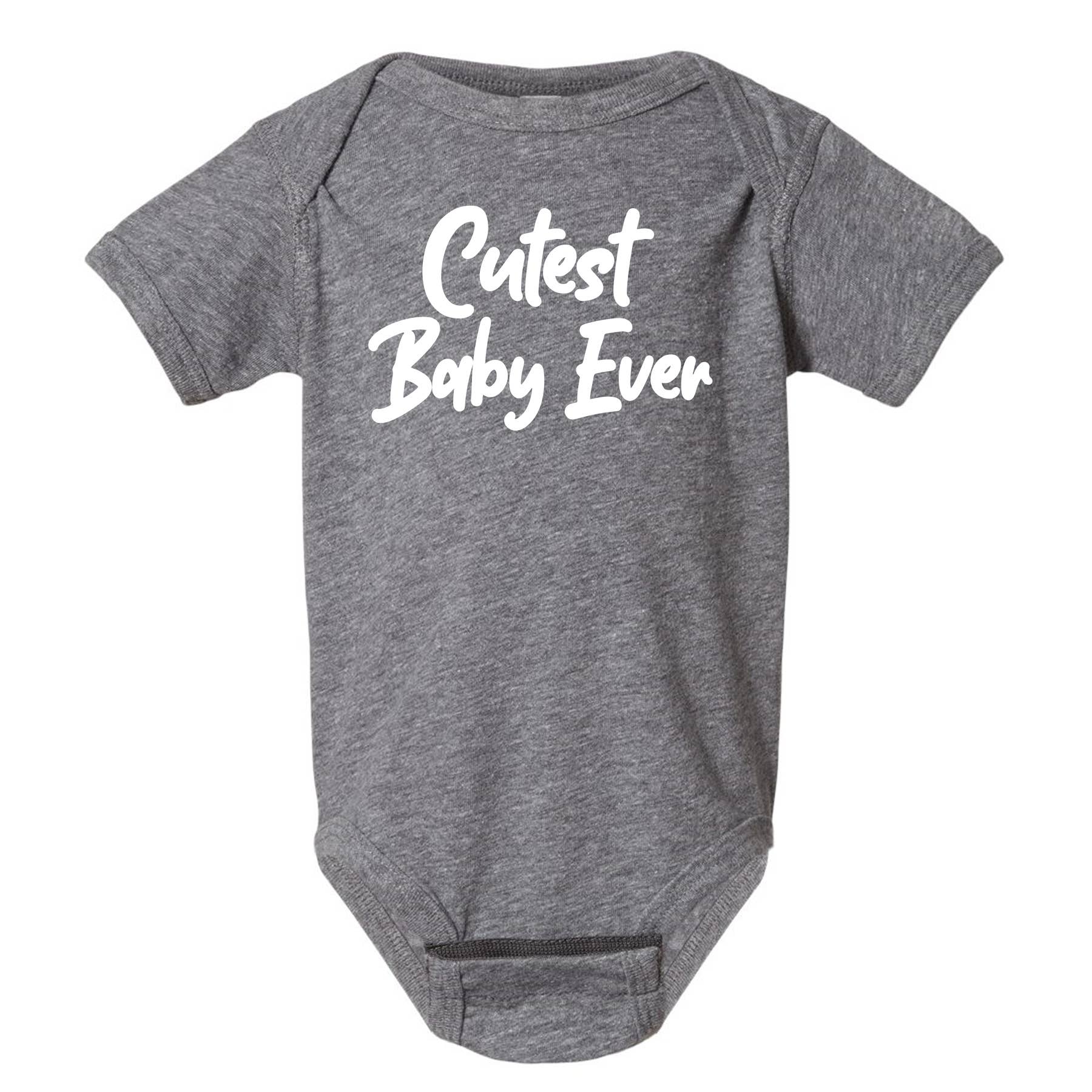 Cutest Baby Ever Baby/Toddler Onesie : Body pour bébé/tout-petit le plus mignon de tous les temps