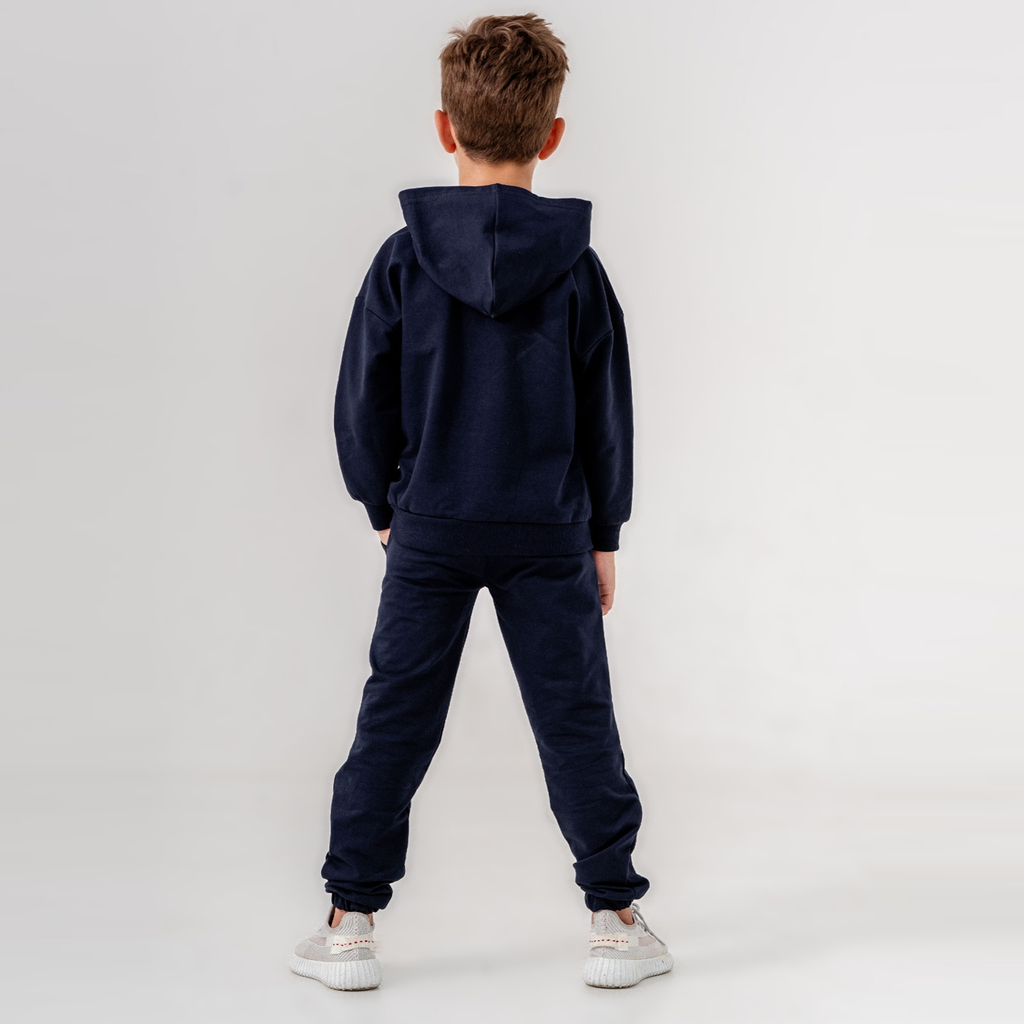 Camping Boy Cotton Joggers Set : Ensemble de jogging en coton pour garçon, idéal pour le camping