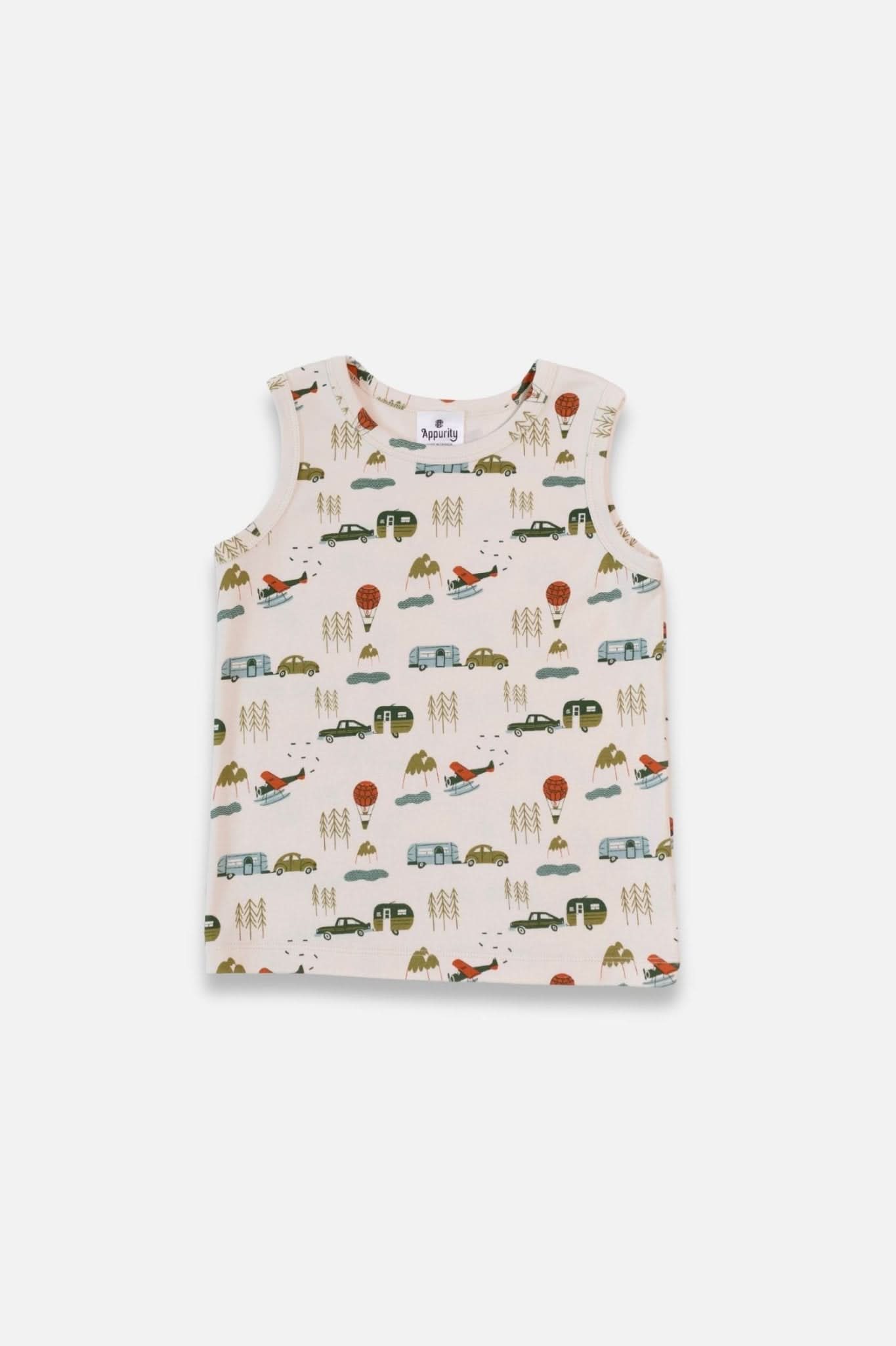 Kids' Bamboo Classic Tank | Travel : Débardeur classique en bambou pour enfants | Voyage