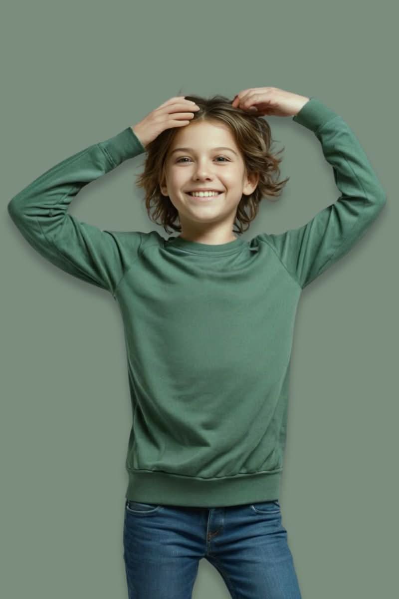 Baby Bamboo Pullover | Terracotta : Pull bébé en bambou | Terracotta