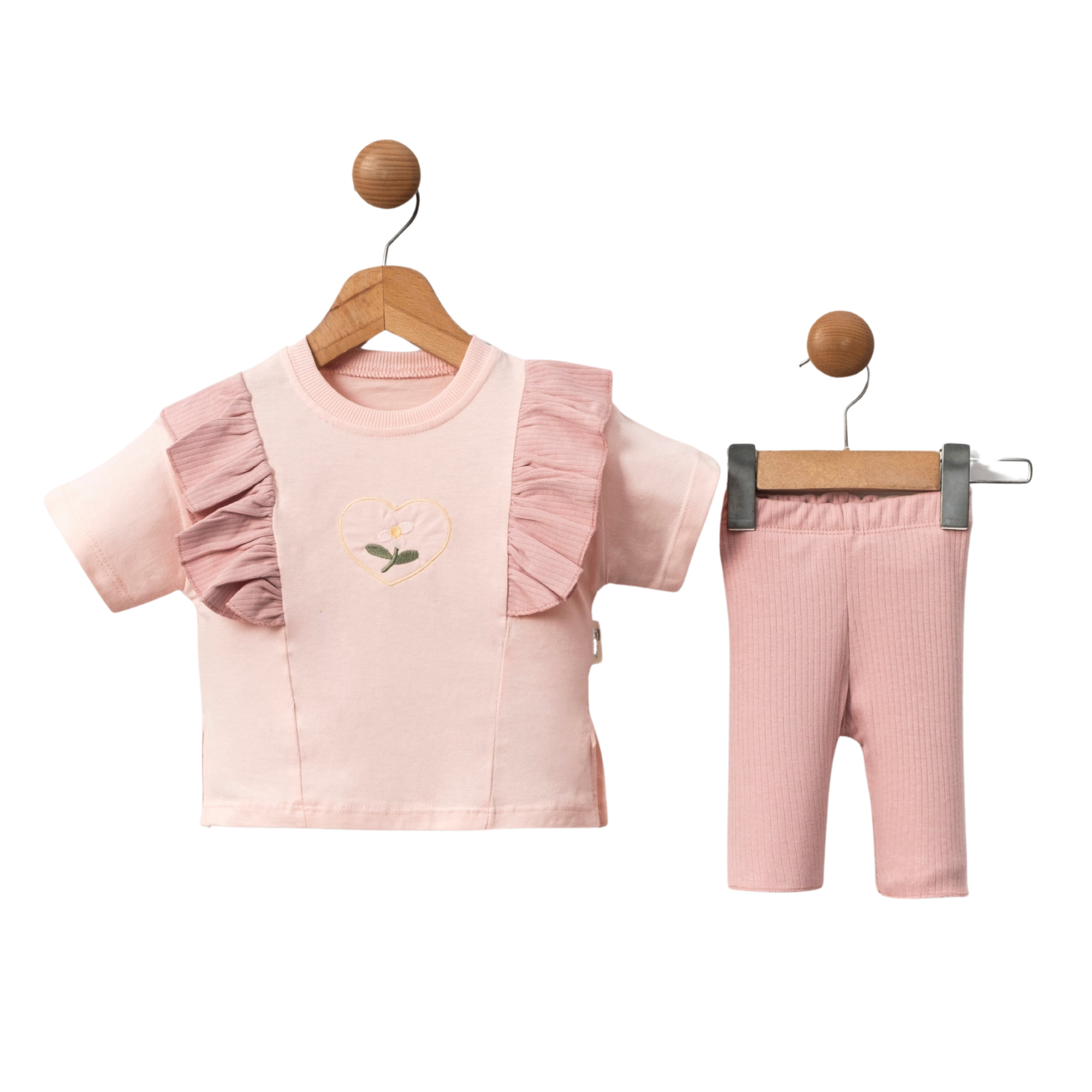 The Blossom Breeze Girls Casual Set